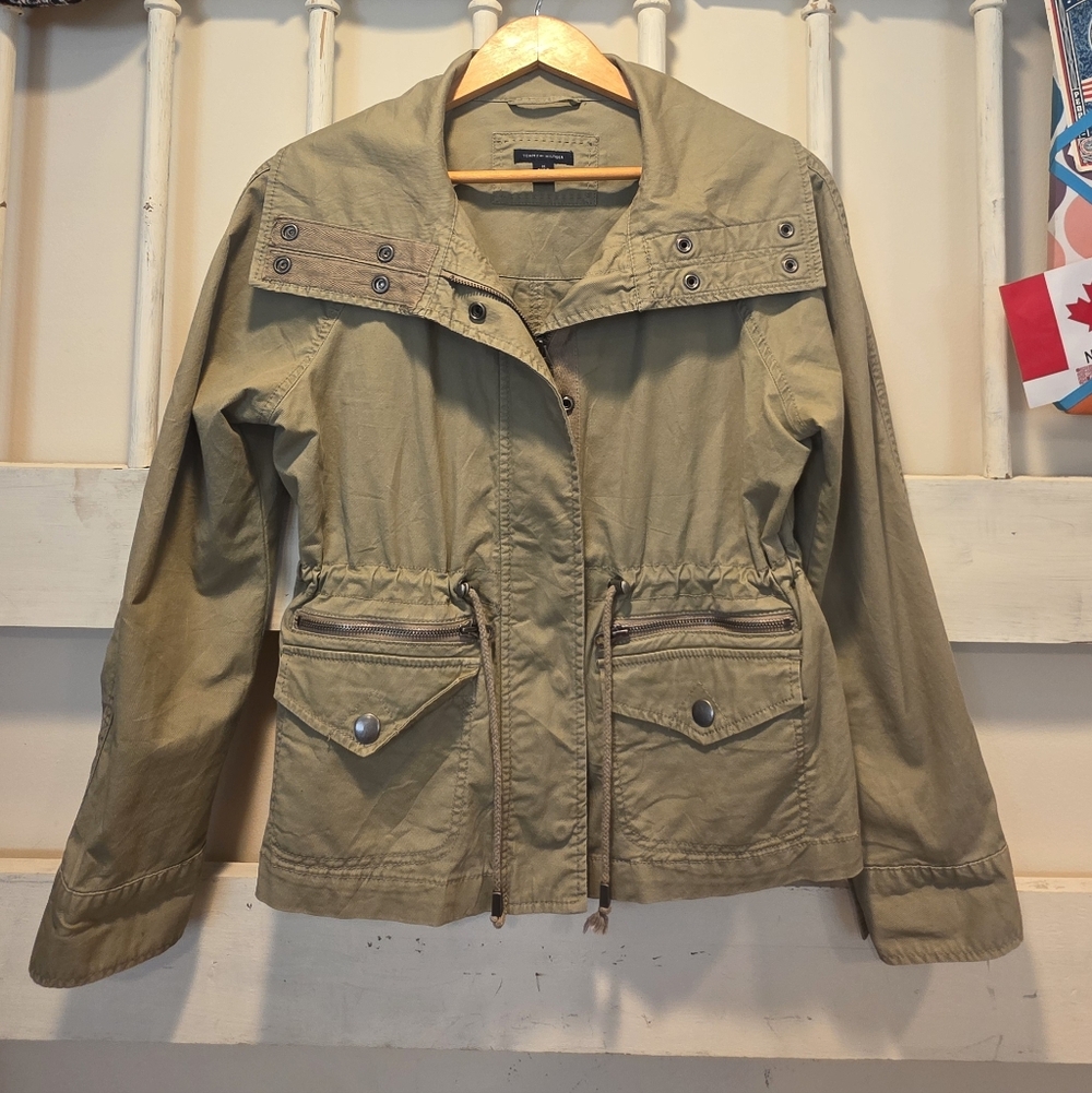 Tommy Hilfiger Olive Utility Jacket